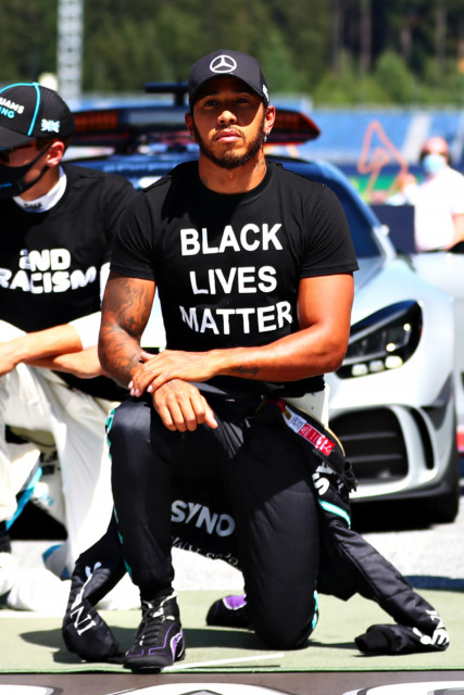 , Lewis Hamilton holds 45-minute clear-the-air phone call with Romain Grosjean after row over F1’s anti-racism message