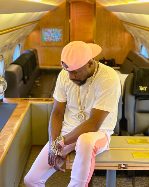 , Floyd Mayweather shows off inside of his luxury private jet and wears stunning jewellery ahead of ring return