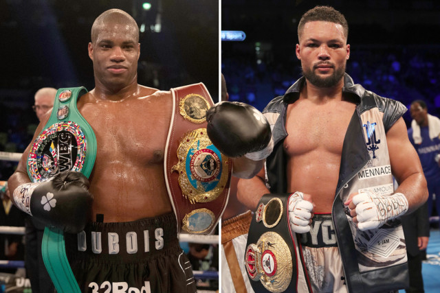  Daniel Dubois is set for an undefeated all-British heavyweight clash with former sparring partner Joe Joyce in October