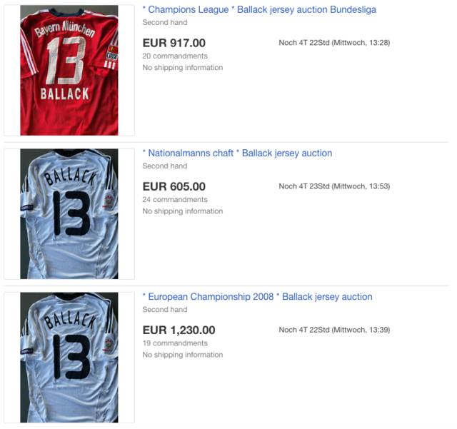 , Ex-Chelsea star Michael Ballack selling 40 match-worn shirts to skint first club Chemnitzer FC to help them raise cash