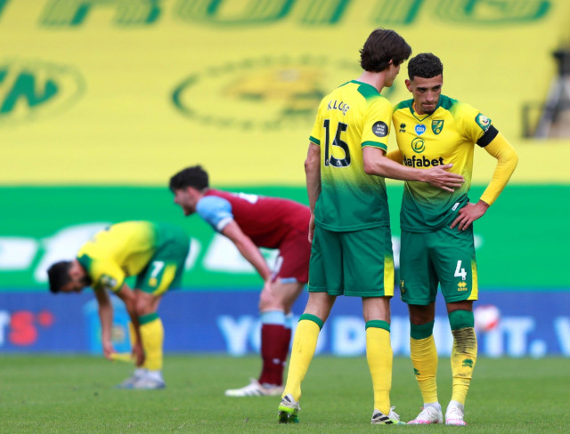 , Norwich relegated after being battered by West Ham with Antonio scoring ALL FOUR goals past hapless hosts