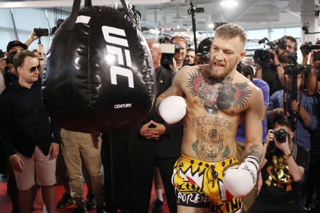 , Conor McGregor admits he ‘shivers’ when watching old boxing technique he used in build-up to Floyd Mayweather fight