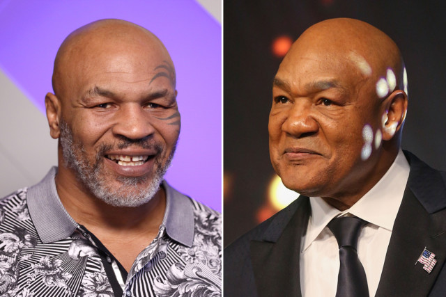 , George Foreman begs Mike Tyson to call off boxing return at 53 and says ‘no more is needed’ from heavyweight legend