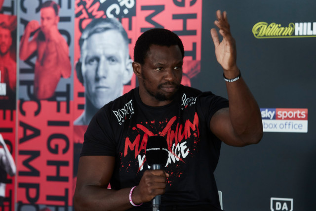 , Whyte threatens to CHIN Anthony Joshua if rival approaches ring at Fight Camp and blasts ‘he talks s***, it’s not WWE’