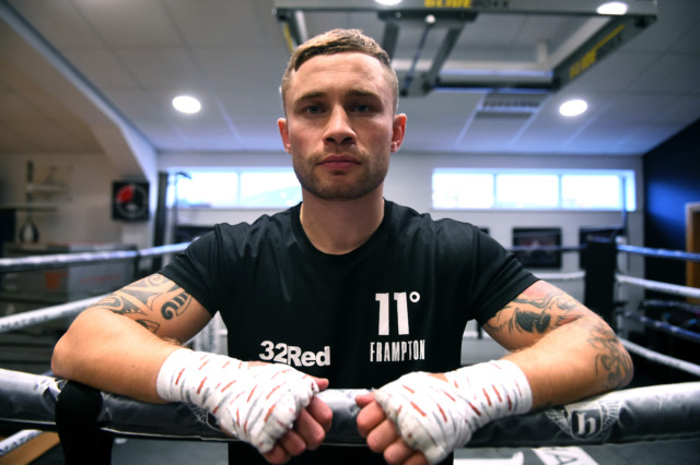 , Carl Frampton reveals wife Christine had to feed and bathe him at Christmas after he broke BOTH hands