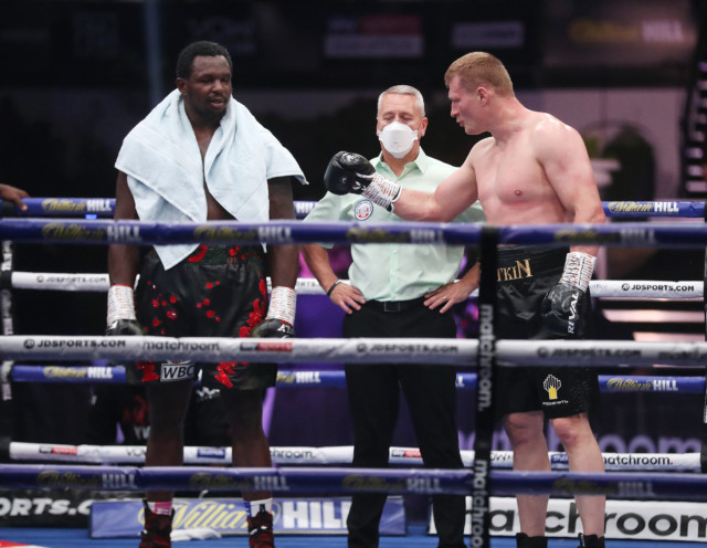 , Dillian Whyte has Alexander Povetkin rematch clause and wants fight before end of 2020, confirms Eddie Hearn