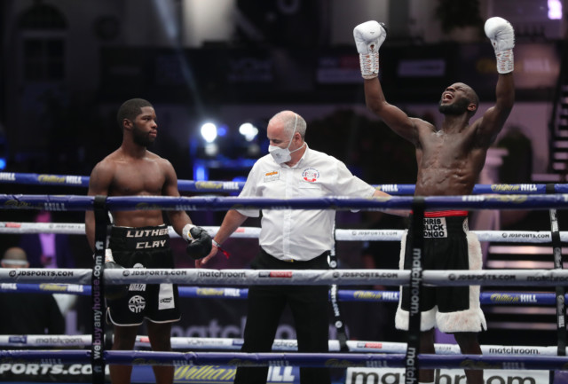 , Chris Kongo ends 16 months of misery with brutal KO win over Luther Clay on manager Dillian Whyte’s undercard