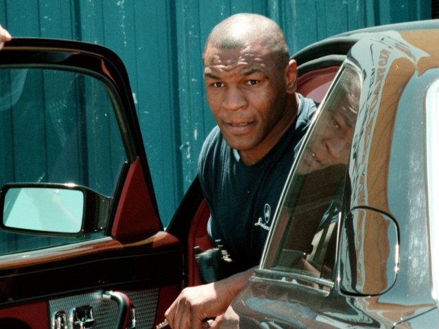 Showing he hadnt lost his love for luxury, Tyson bought a Bentley Continental T