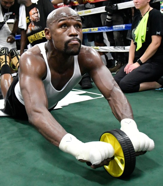 , Floyd Mayweather claims he only did ‘push-ups and sit-ups’ in training before beating UFC star Conor McGregor