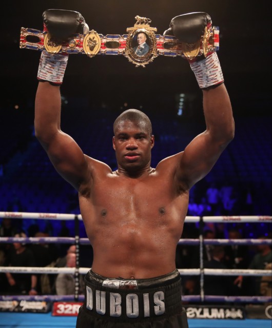  Dubois is ready to get back in the ring, with a fight this weekend
