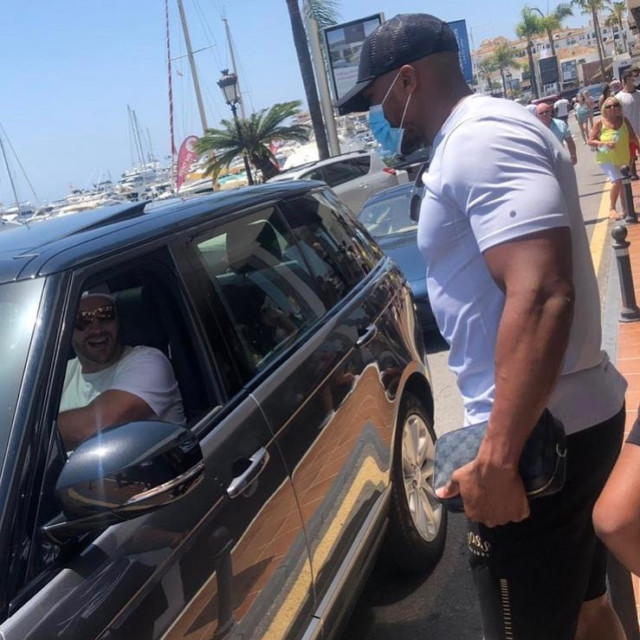 , Anthony Joshua reveals what was REALLY said in Marbella meet-up with Tyson Fury ahead of fight next year