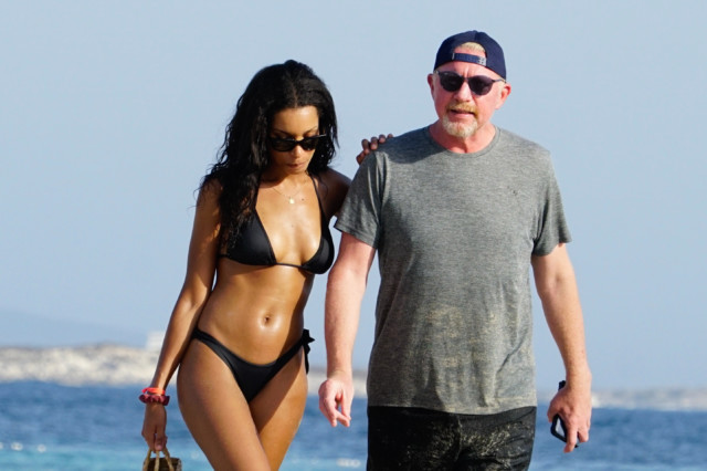 , Boris Becker’s estranged wife Lilly slams tennis icon’s new girlfriend and begs ‘step away from my son’ during holiday