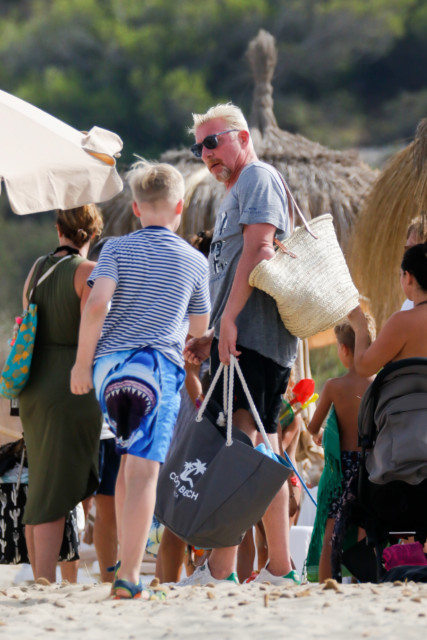 , Boris Becker’s girlfriend takes trip to the beach with tennis icon’s son Amadeus despite desperate plea from mum Lilly