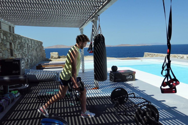 , Mykonos is the luxury hotspot loved by footballers like Maguire, Alli and girlfriend Ruby Mae with clubs and beaches