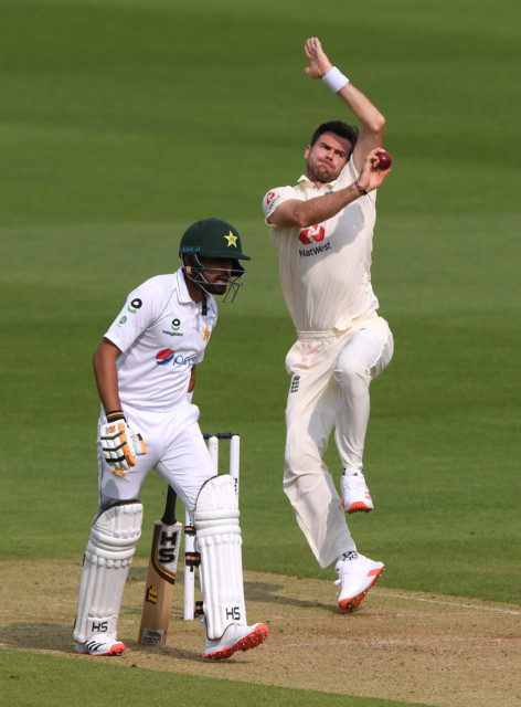 , James Anderson gets shot in the arm as two big wickets put England on top on rain-affected day one vs Pakistan
