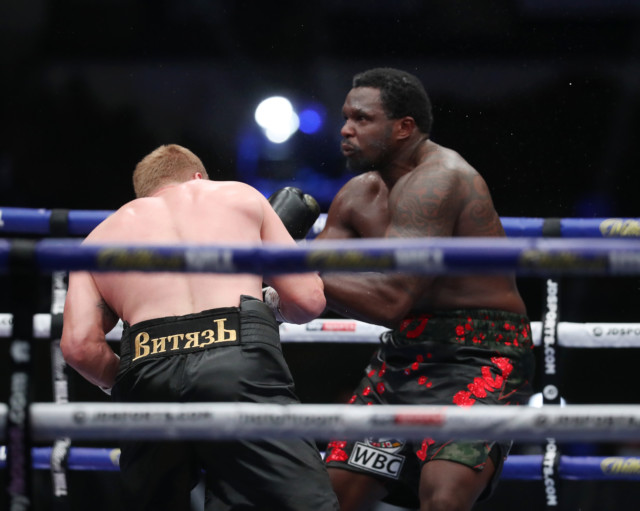 , Dillian Whyte has Alexander Povetkin rematch clause and wants fight before end of 2020, confirms Eddie Hearn