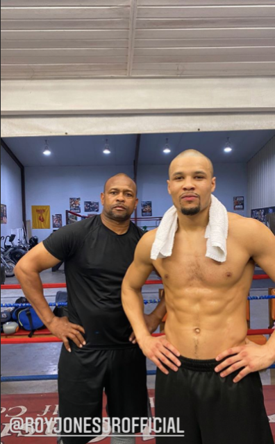 , Watch as Roy Jones Jr shows he’s in fighting shape at 51 ahead of Mike Tyson bout in training with Chris Eubank Jr