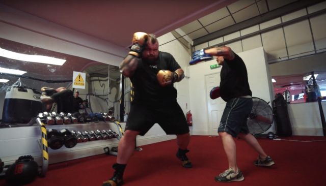 , How Eddie Hall is transforming from strongman to boxer for Thor fight with insane workouts, cryo chamber and huge meals