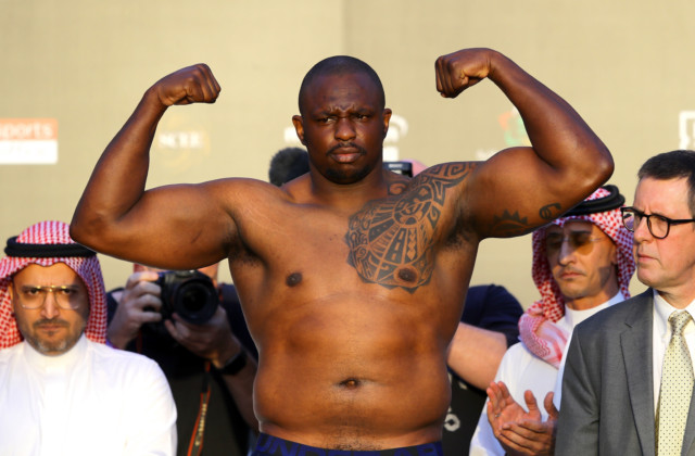 , Dillian Whyte sheds more than a STONE as he weighs in at 18st 6lbs for Povetkin fight after body transformation