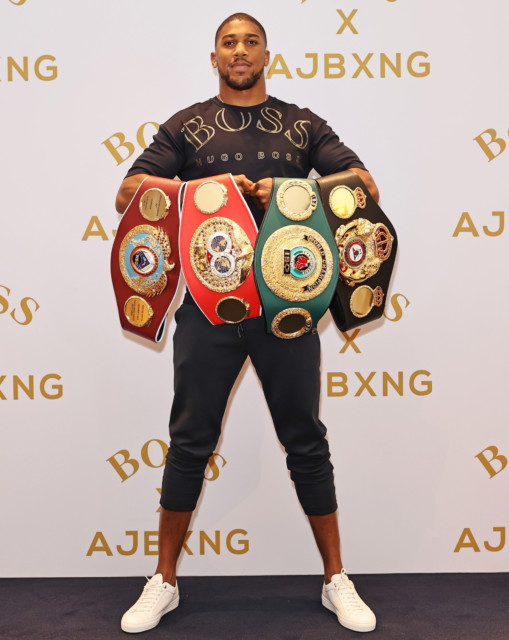 , Anthony Joshua and Tyson Fury still planning on 2021 fight to unify heavyweight belts despite Covid’s financial strain