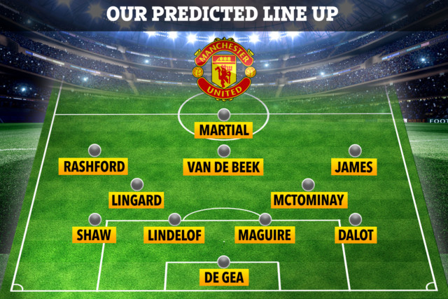 , How Man Utd could line up against Crystal Palace on Saturday as Solskjaer faces being without ELEVEN players