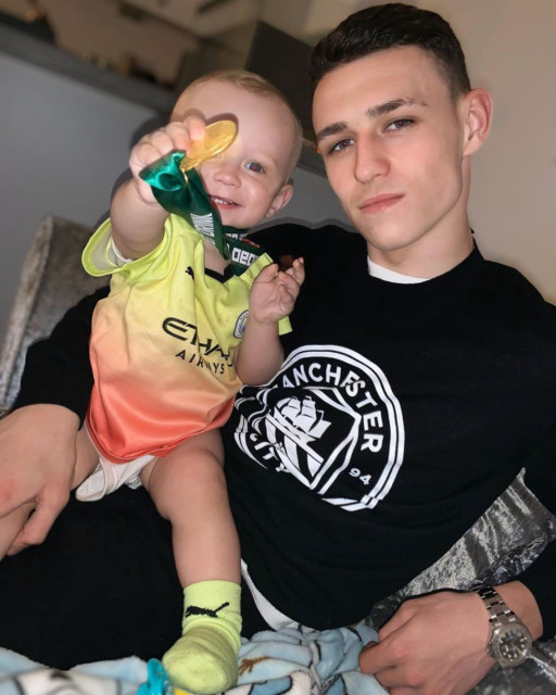 , Iceland shame Phil Foden became dad at 18 with childhood sweetheart Rebecca Cooke and bought £2m home for his parents