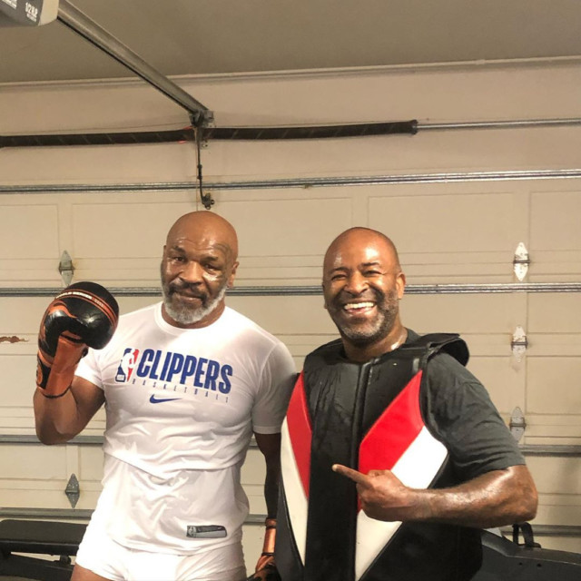 , Mike Tyson, 54, is BETTER than he was decades ago and could challenge Anthony Joshua and Tyson Fury, claims trainer