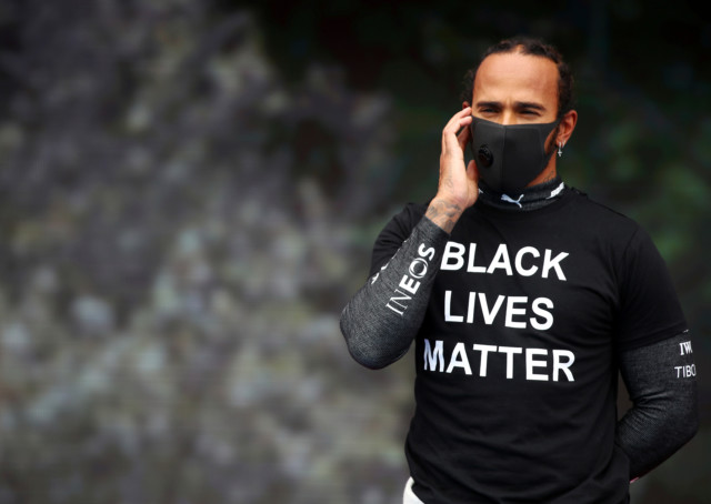 , Lewis Hamilton expects to be hammered by F1 for wearing T-shirt with ‘Arrest cops who killed Breonna Taylor’ in future
