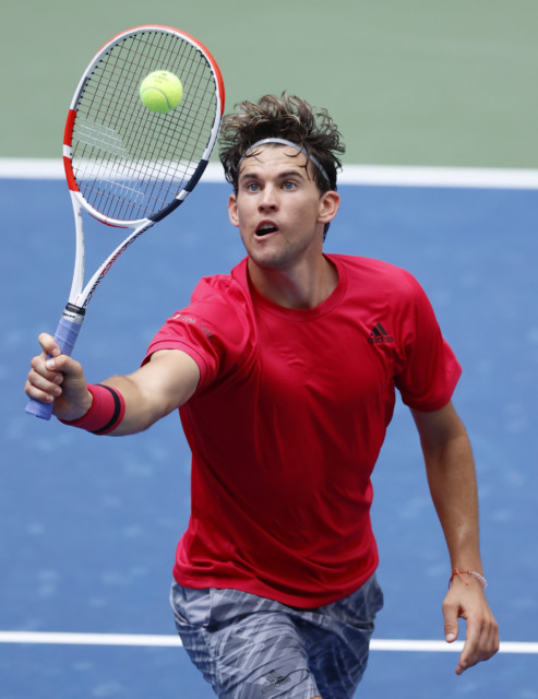, Furious Dominic Thiem has on-court bust-up after drinking out of can of RED BULL at US Open in Sumit Nagal win