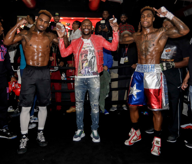 , Twins Jermell and Jermall Charlo both clinch world titles on SAME night with wins over Rosario and Derevyanchenko