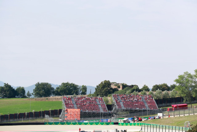 , F1 fans return at Tuscan Grand Prix as 2,800 pile in to watch practice… and scramble for tickets saw them go for £500