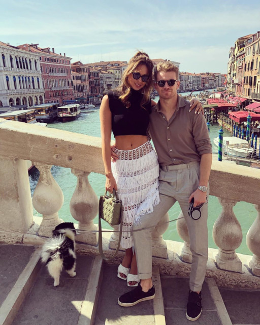 , F1 star Nico Hulkenberg gets engaged to stunning girlfriend Egle Ruskyte on romantic trip to Venice