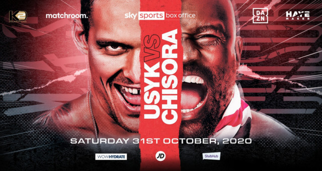, Dereck Chisora vs Oleksandr Usyk CONFIRMED for October 31 with Brit to finally take on P4P star after delayed bout