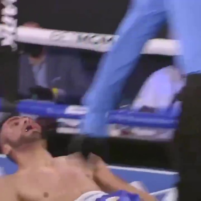 , Watch brutal moment Bryan Lua KOs Luis Norambuena with left hook which leaves rival ‘frozen and stiff’ in midair