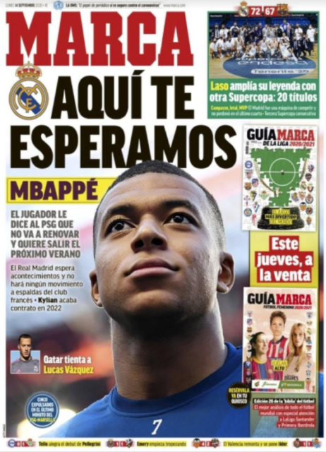 , Mbappe’s PSG transfer request sends Spanish press into frenzy as they tell Real Madrid target ‘we’re waiting for you’
