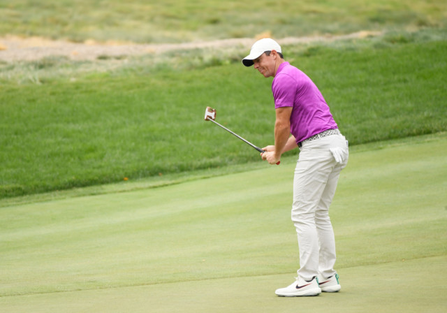 , Rory McIlroy snaps club in anger at Zozo Championship as defending champ Tiger Woods also struggles in his record bid