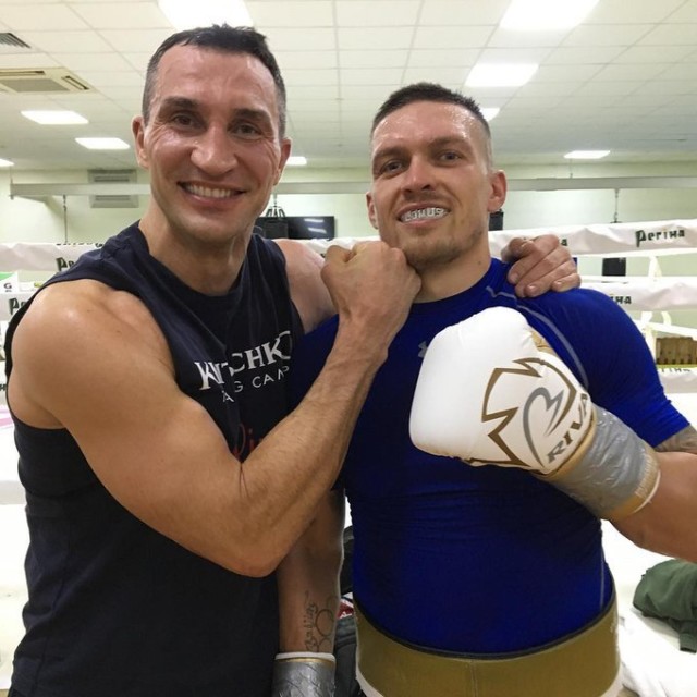 , Oleksandr Usyk was ‘bossing’ Wladimir Klitschko in sparring and ‘slung out’ ring after just one round, reveals Nelson