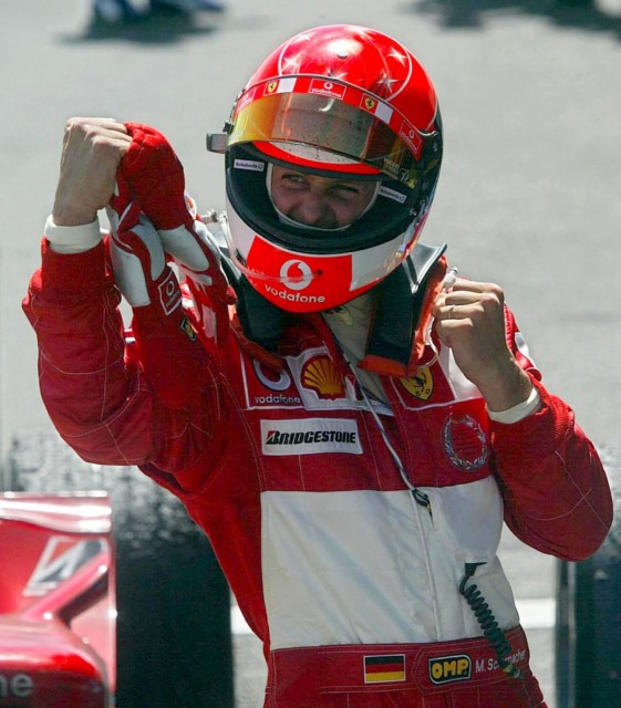 , F1 star Sebastian Vettel makes classy tribute to Ferrari legend Michael Schumacher with new helmet at Eifel GP