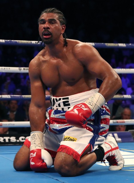 , David Haye knew his boxing career was finished 35 seconds into his rematch against Tony Bellew
