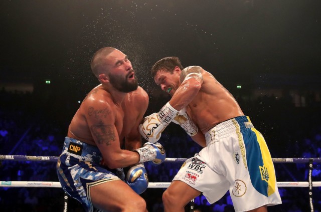 , Bellew unimpressed as Usyk mentions knockdown from 2018 fight during Chisora press conference