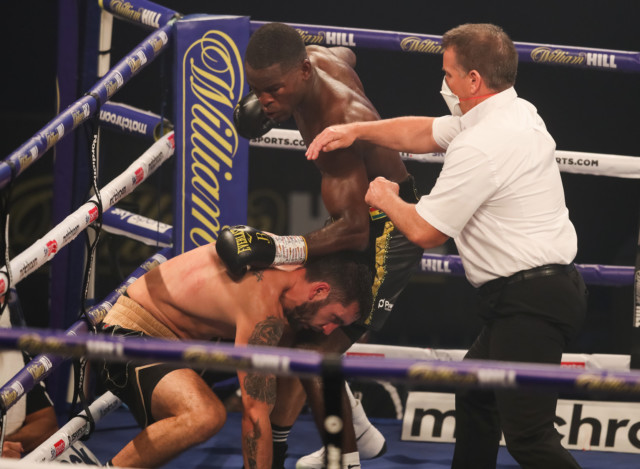 , Joshua Buatsi left with horror swollen eye after surviving beating in battle against Marko Calic