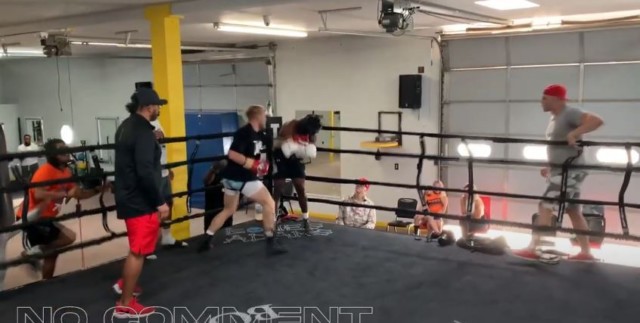 , Jake Paul drops sparring partner and breaks his tooth in leaked footage ahead of fighting ex-NBA star Nate Robinson