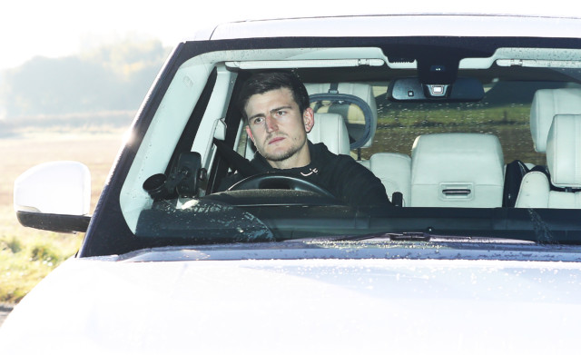 , Glum Harry Maguire arrives at Man Utd training as Jamie Redknapp leaps to his defence over England red card vs Denmark