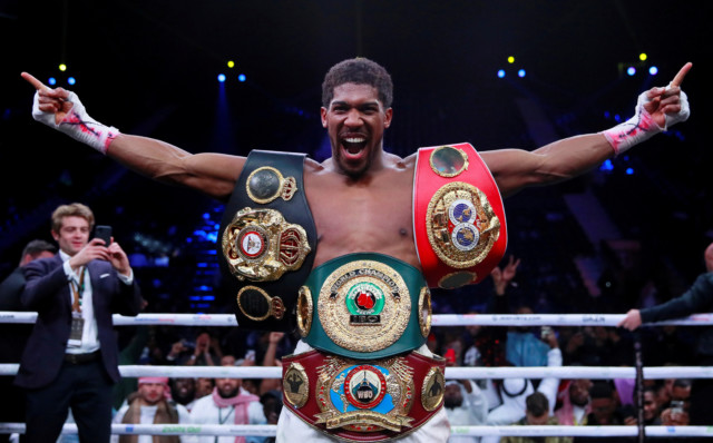 , Anthony Joshua’s amazing throwback pictures reveal amazing body transformation as he prepares for Tyson Fury showdown