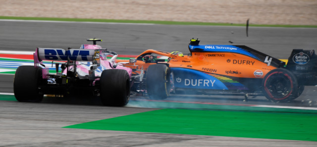 , Lando Norris says sorry after downplaying Lewis Hamilton win record and lashing out at ‘d*******’ Stroll after crash