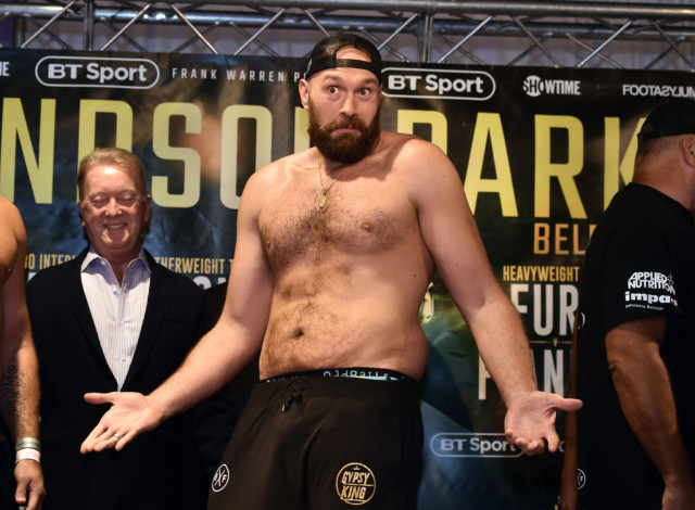 , Anthony Joshua and Tyson Fury to fight abroad at least once after ‘sizeable’ offers from around world, reveals Hearn