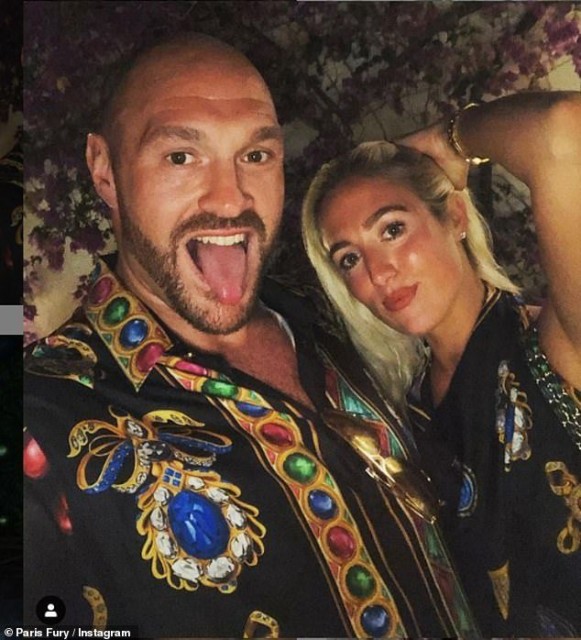 , Tyson Fury defends treating his wife Paris to lavish designer presents as they celebrate 12th wedding anniversary