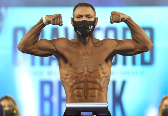 , Kell Brook reveals incredible body transformation as the ripped British star prepares to fight Terence Crawford tonight
