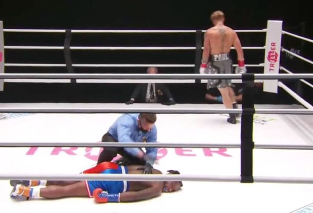 , Jake Paul DESTROYS Nate Robinson as medics rush into ring after brutal knockout as Snoop Dogg calls it a ‘Hood fight’