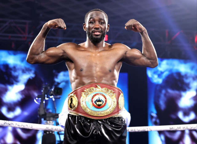 , Watch Terence Crawford KO Kell Brook in round four with vicious combination punching to retain welterweight title